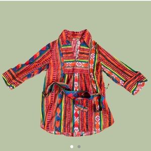 Vintage 70s collared blouse